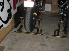 Pit Bull Motorcycle Trailer Restraint System (TRS) for Strapless